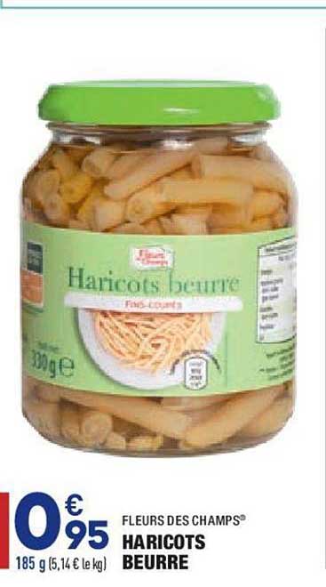 haricots beurre fleurs des champs