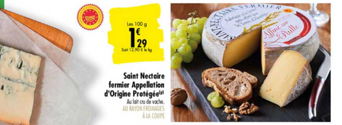 saint nectaire fermier  appellation d origine protégée
