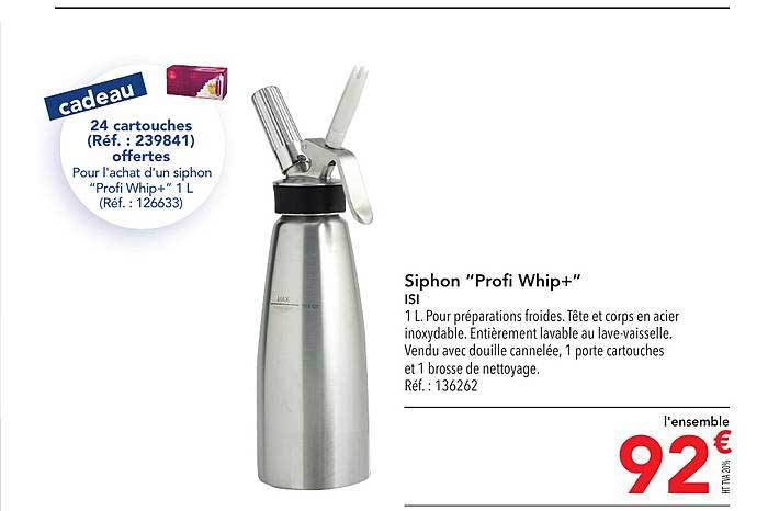 siphon profi whip+ isi