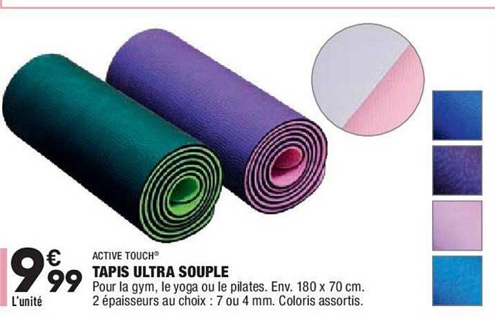 Tapis Ultra Souple Active Touch