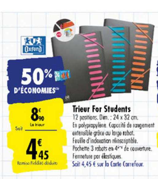 trieur for students oxford