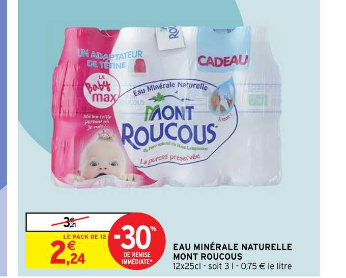 Eau Minérale Naturelle Mont Roucous