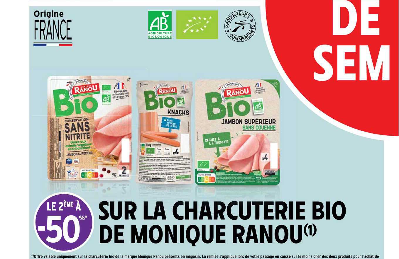 la charcuterie bio de monique ranou