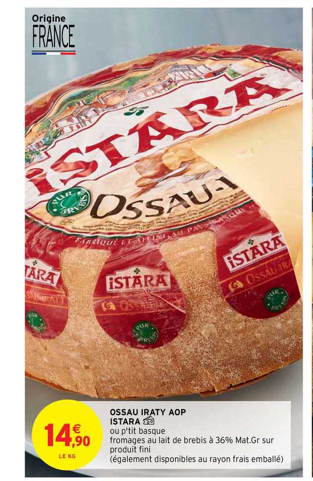 ossau iraty aop istara