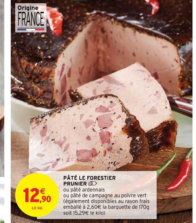 pâté le forestier prunier