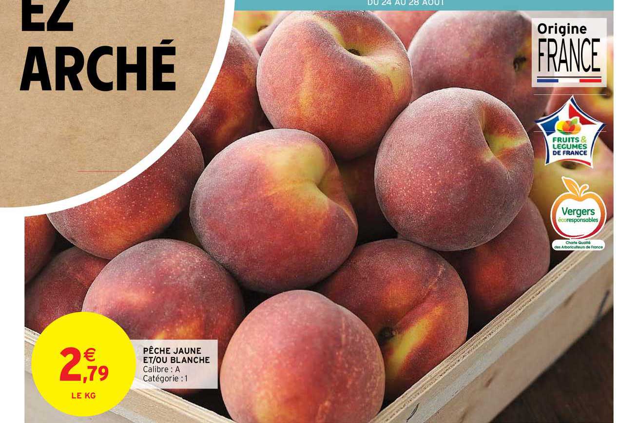 Pêche Jaune Et Ou Blanche