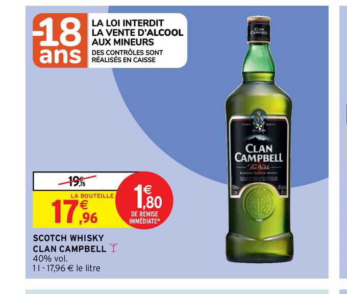 scotch whisky clan campbell