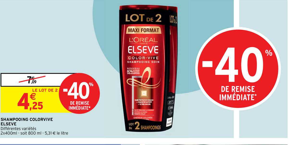 shampooing colorvive elseve