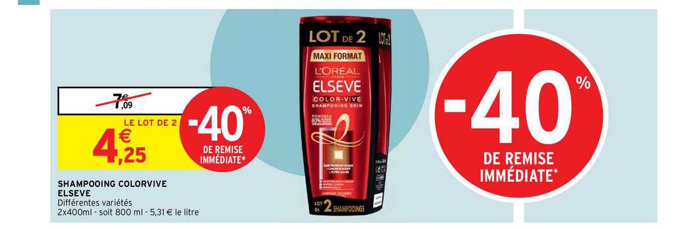 shampooing colorvive elseve