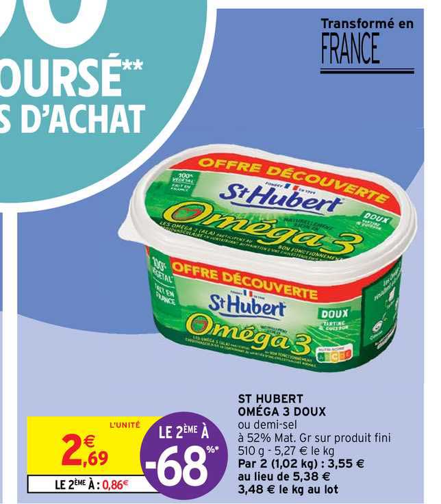 st hubert oméga 3 doux