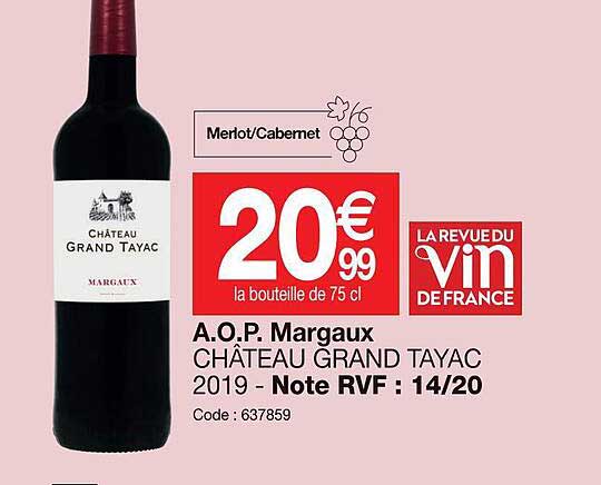 a.o.p margaux château grand tayac