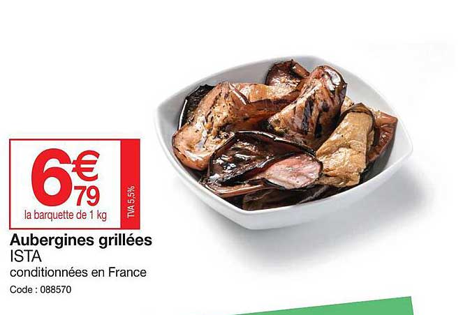 Aubergines Grillées Ista