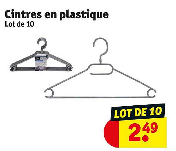 Cintres En Plastique