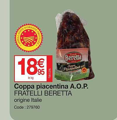 coppa piacentina a.o.p. fratelli beretta