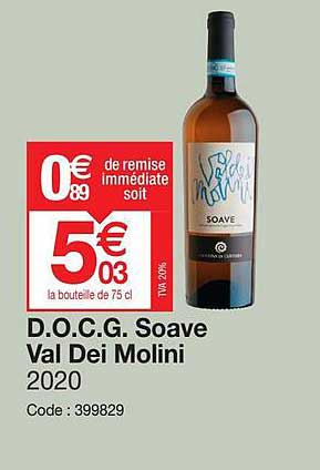 d.o.c.g. soave val dei molini 2020