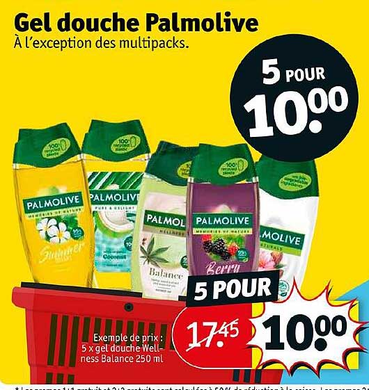 Gel Douche Palmolive