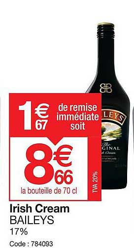 irish cream baileys