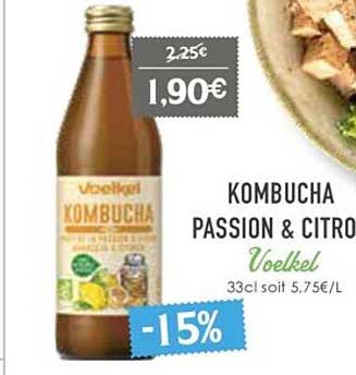 Kombocha Passion & Citro Voelkel