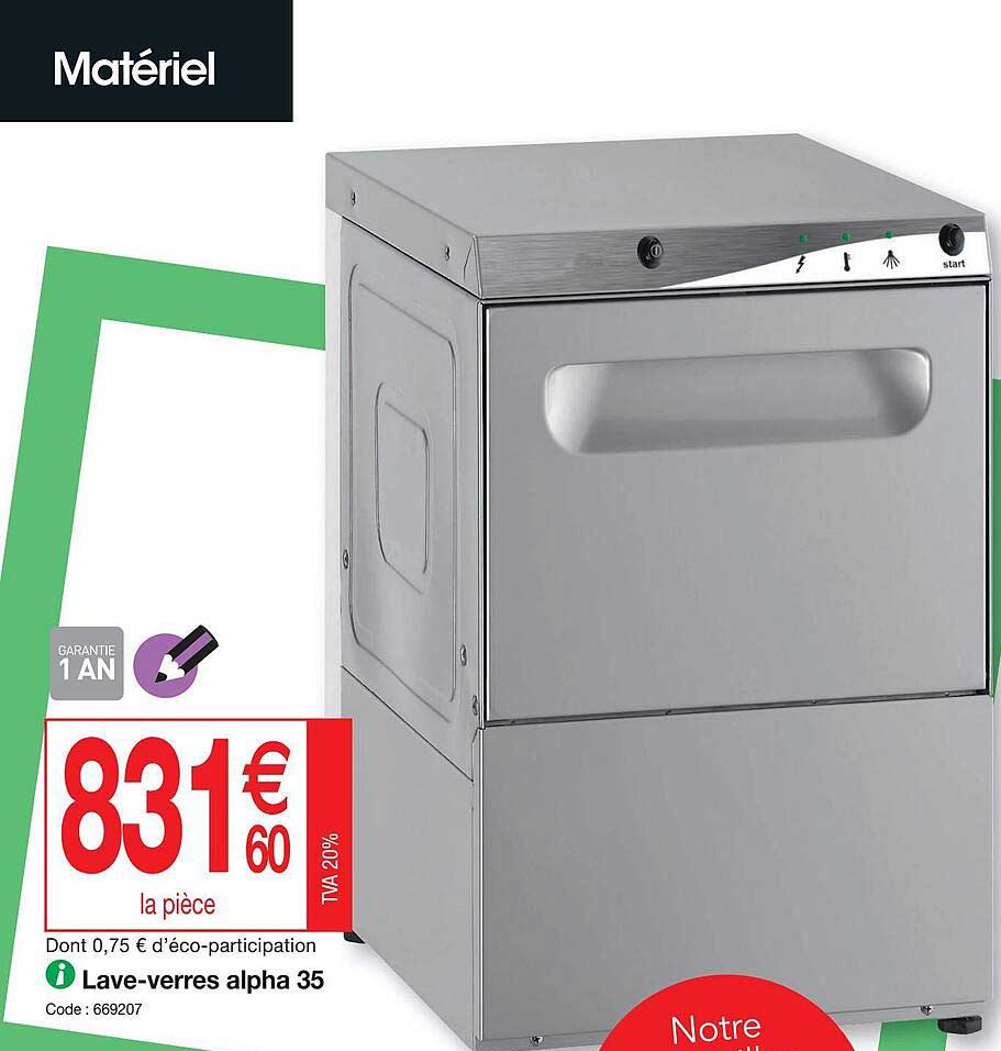 lave-verres alpha 35