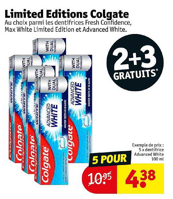 limited editions colgate