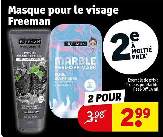 masque pour le visage freeman