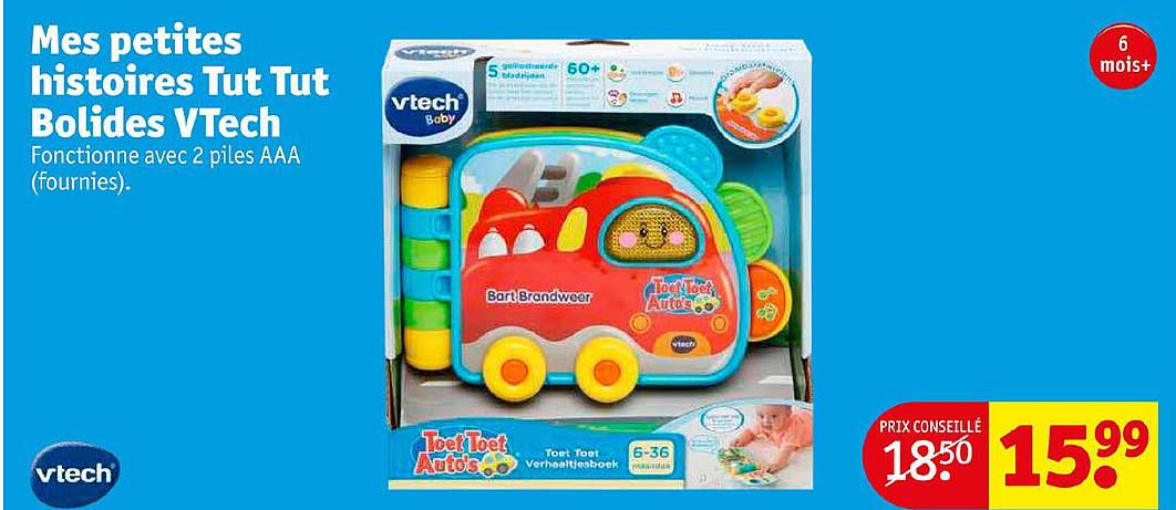 mes petites histoires tut tut bolides vtech
