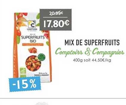 Mix Se Superfruits Comptoird & Compagnies