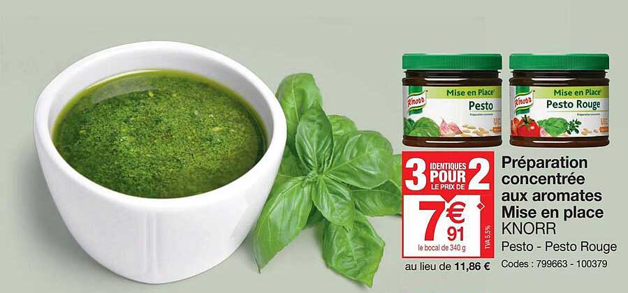 Préparation Concentrée Aux Aromates Mise En Place Knorr