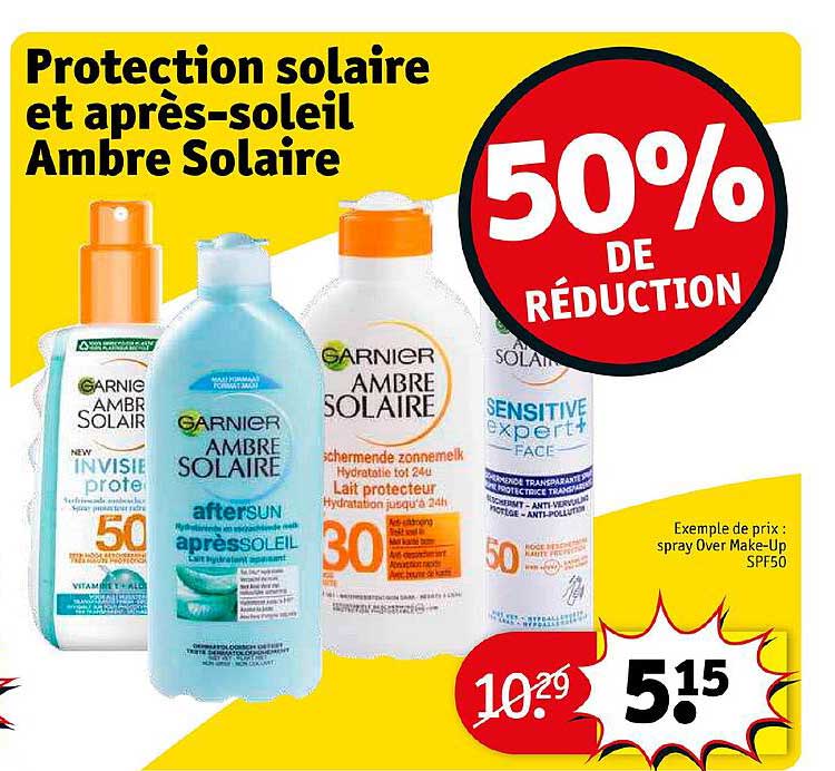 protection solaire et aprés-soleil ambre solaire