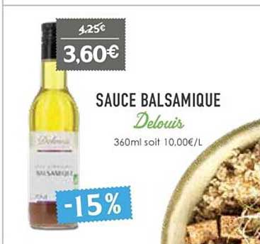 Sauce Balsamique Delouis