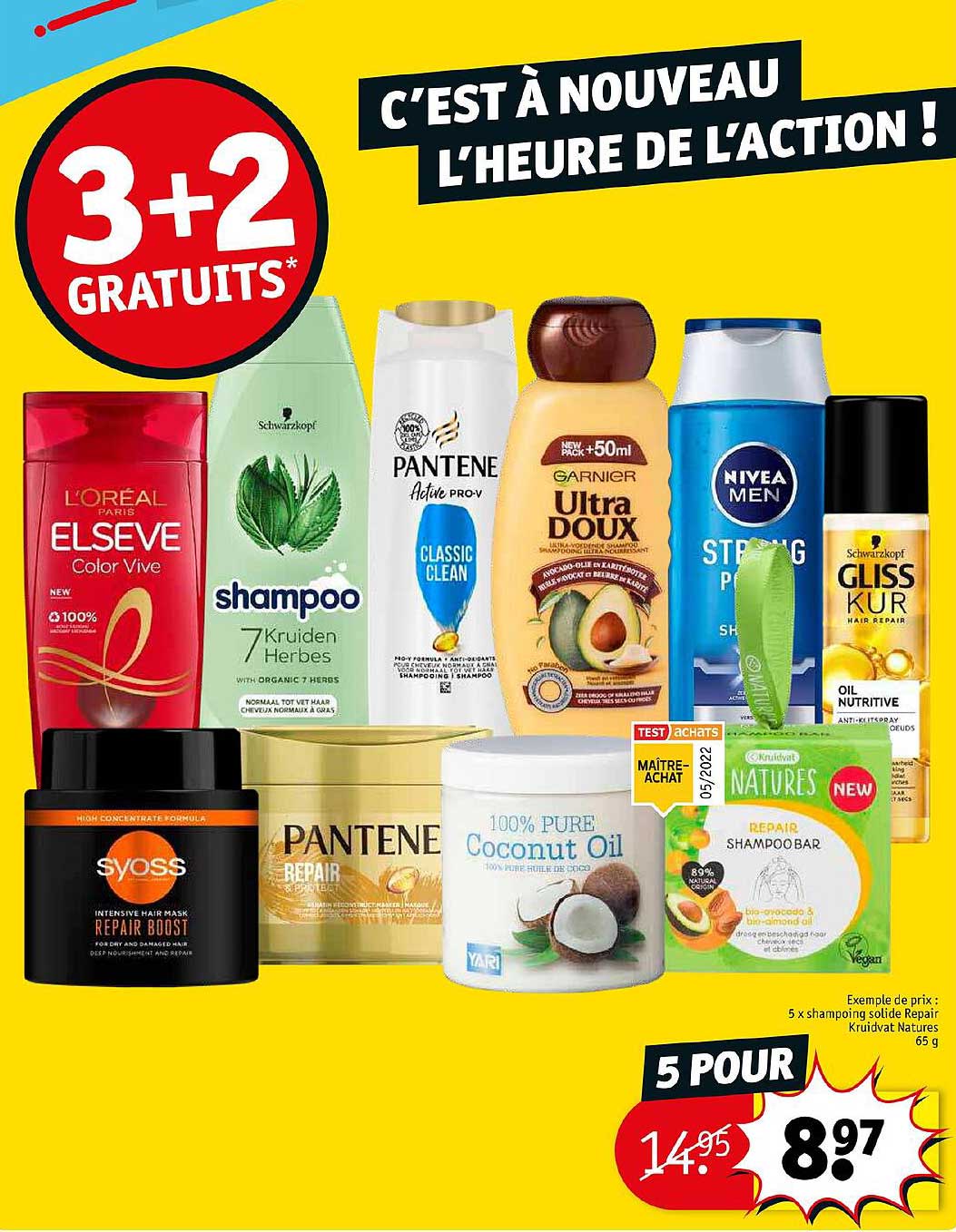 shampoing solide repair krudvat nature