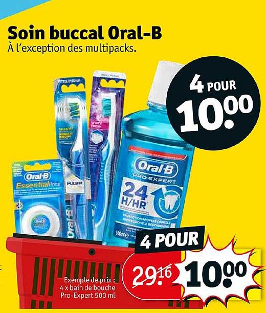 soin buccal oral-b