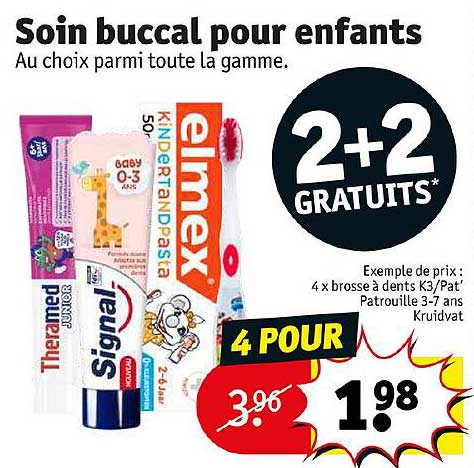 soin buccal pour enfants