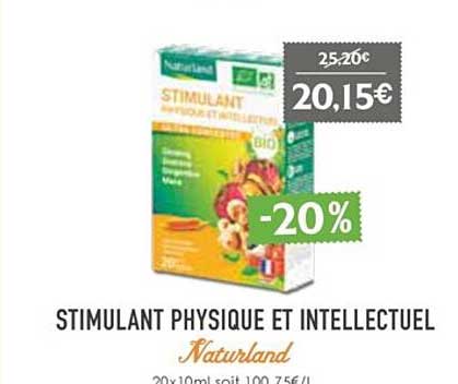 Stimulant Physique Et Intellectuel Naturland