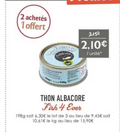 thon albacore fish 4 ever