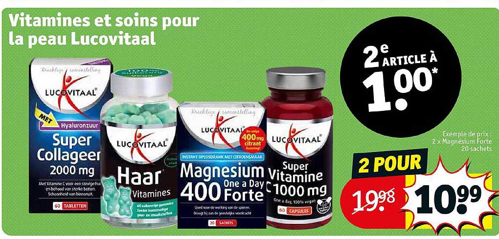 vitamines et sins pour la peau lucovitaal