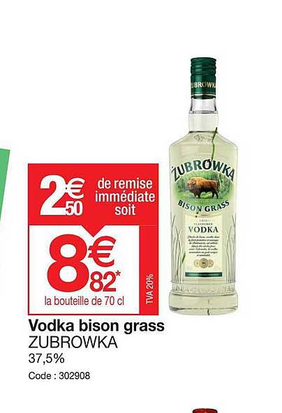 vodka bison grass zubrowka