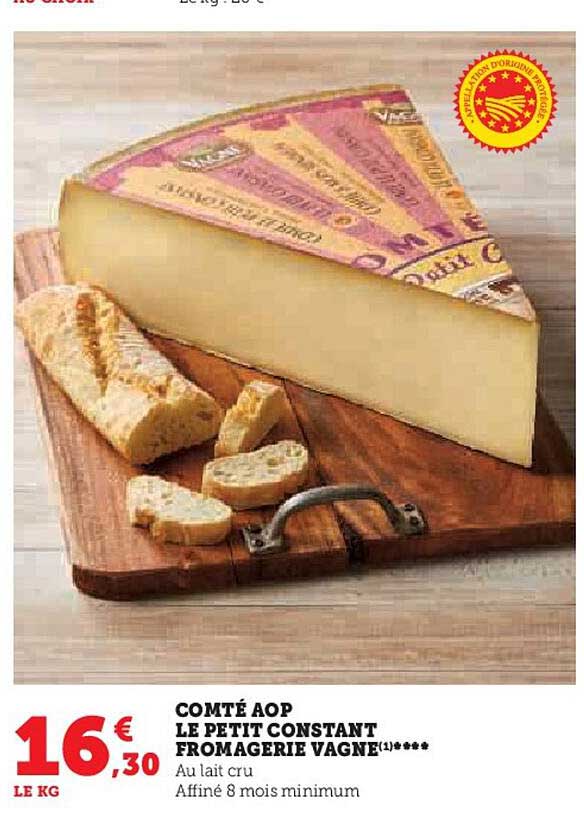comté aop le petit constant fromagerie vagne