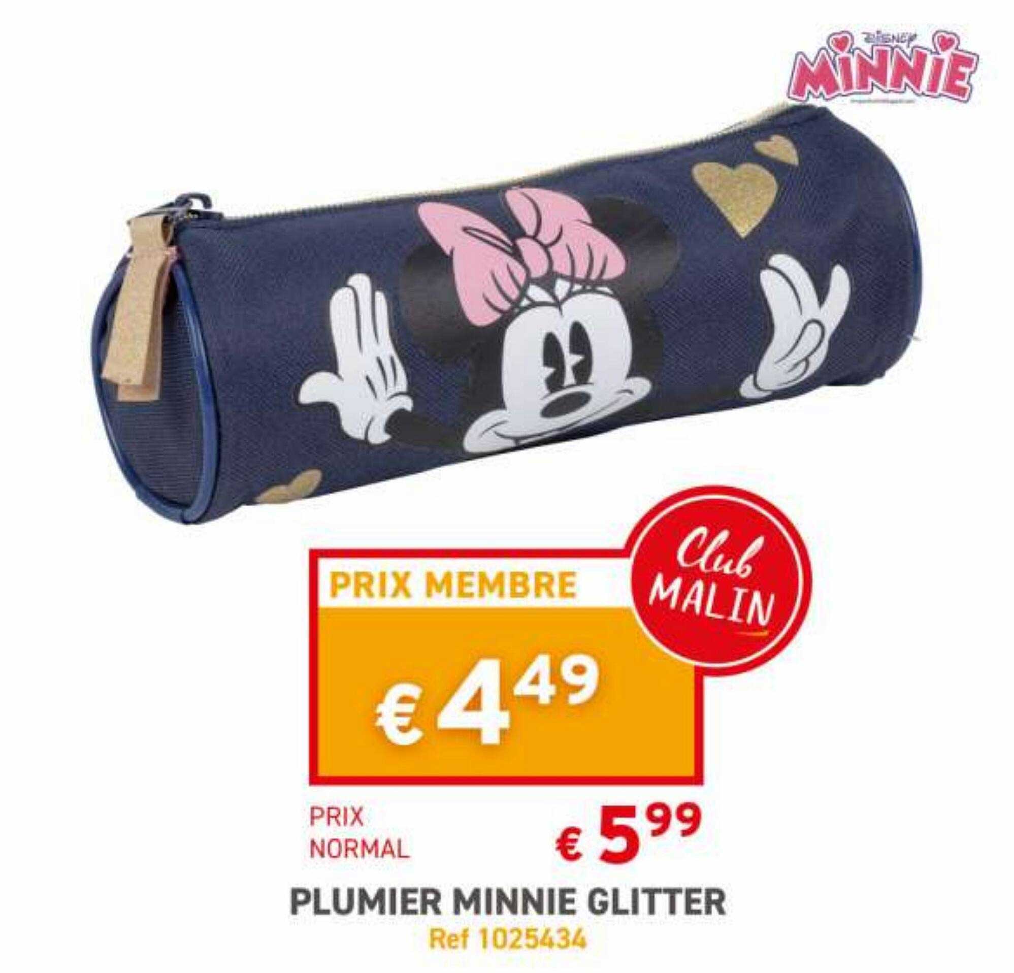 plumier minnie glitter