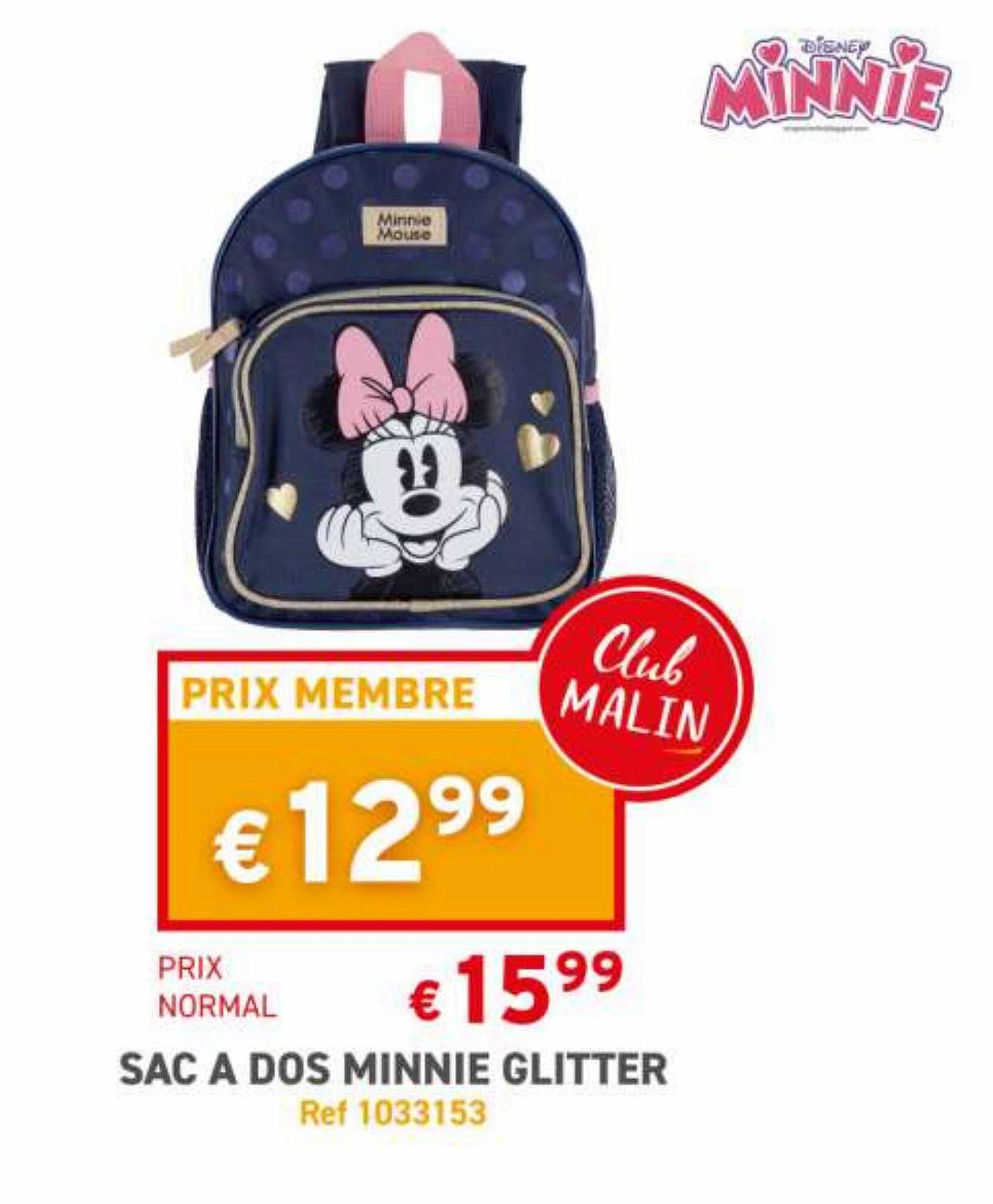 Sac à Dos Minnie Glitter