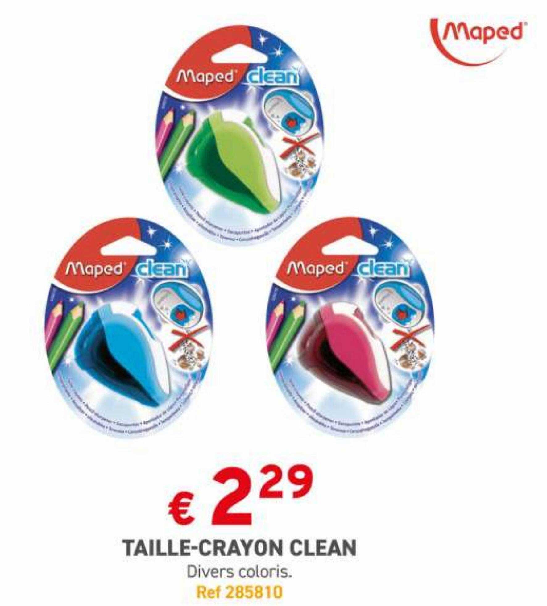 taille-crayon clean maped