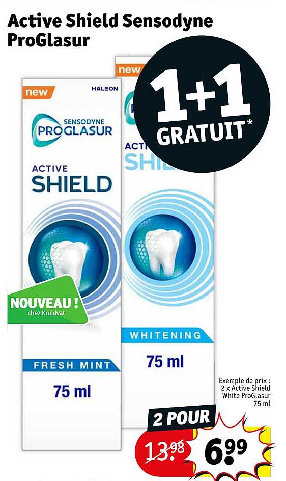 active shield sensodyne proGlasur