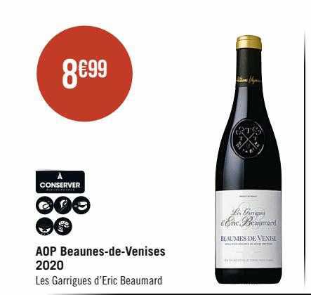 aoop beaunes-de-Venises 2020 les garrigues d'éric beaumard