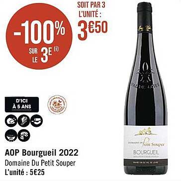 Aop Bourgueil 2022 Domaine Du Petit Souper