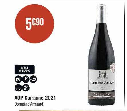 aop cairanne 2021 domaine armand