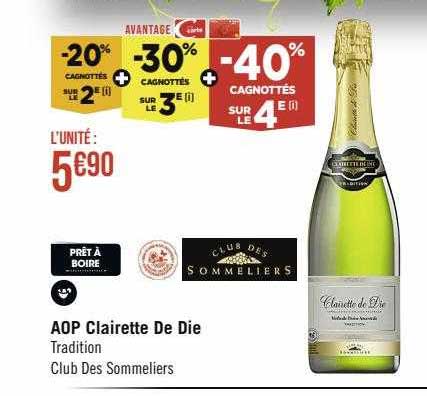aop clairette de die tradition club des sommeliers