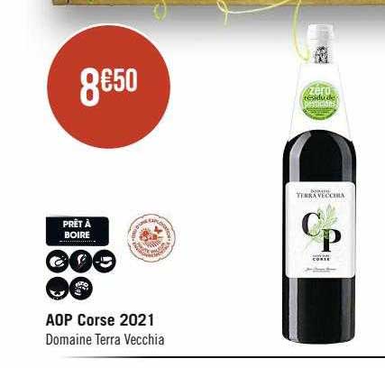 aop corse 2021 domaine terra vecchia