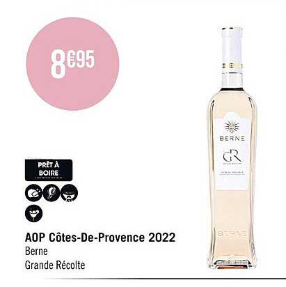 aop côtes-de-provence 2022 berne