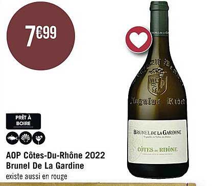 Aop Côtes-Du-Rhône 2022 Brunel De La Gardine