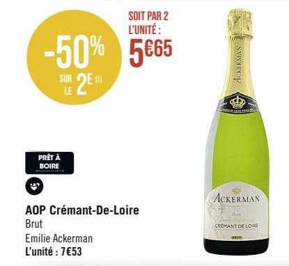 aop crémant-De-Loire brut emilie ackerman